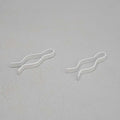 Taylor Made Boat Flag Clips 5/8 - 7/8 Inch White by Taylor Made