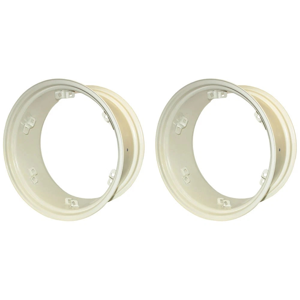 Two 13" X 28" Rear Wheel Rims 72092071 For Allis Chalmers Tractor