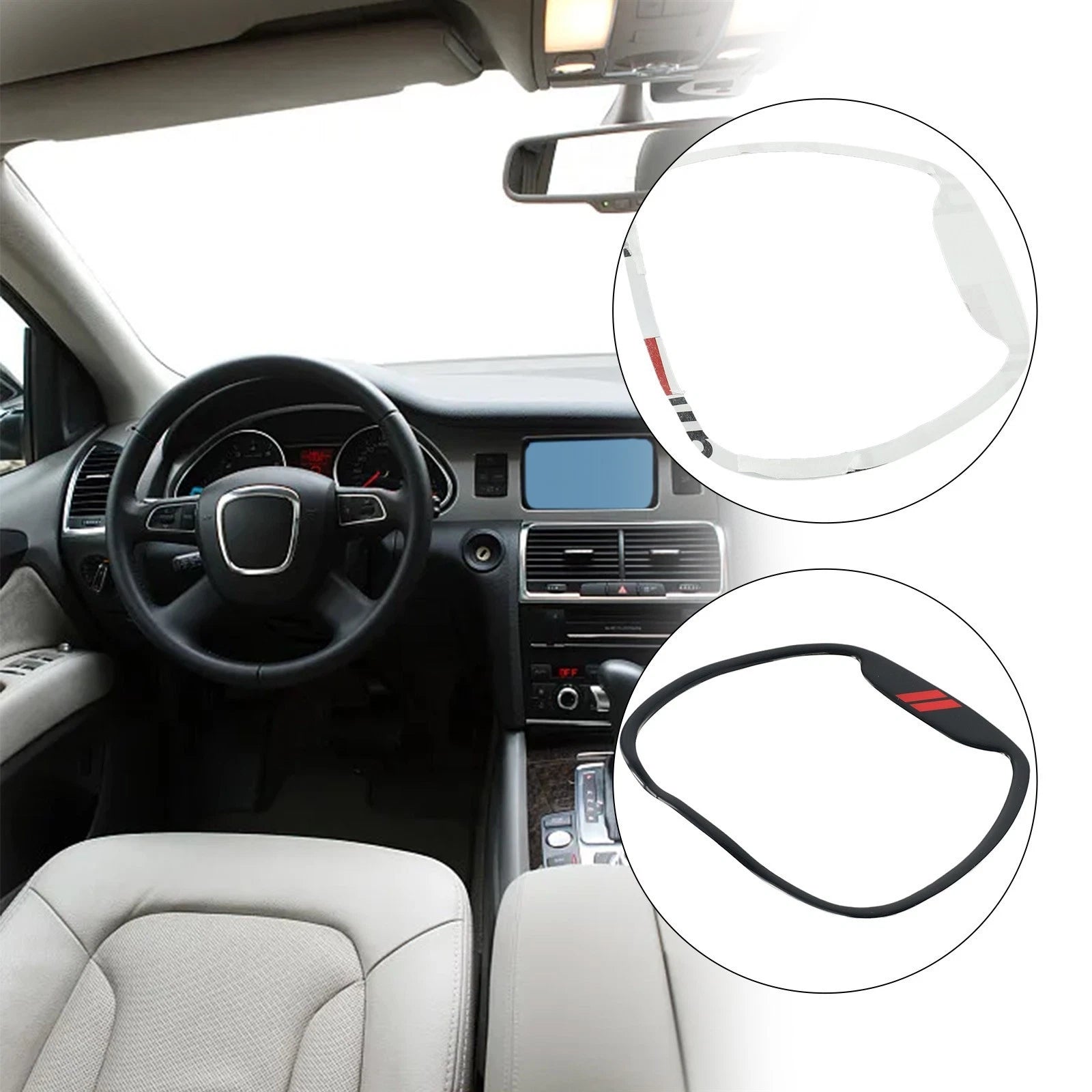 Steering Wheel Center 10*/set For Interior Replacement Trim Abs
