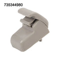 Gray Abs Sun Visor Holder For Fiat And For Alfa Romeo 147 Model