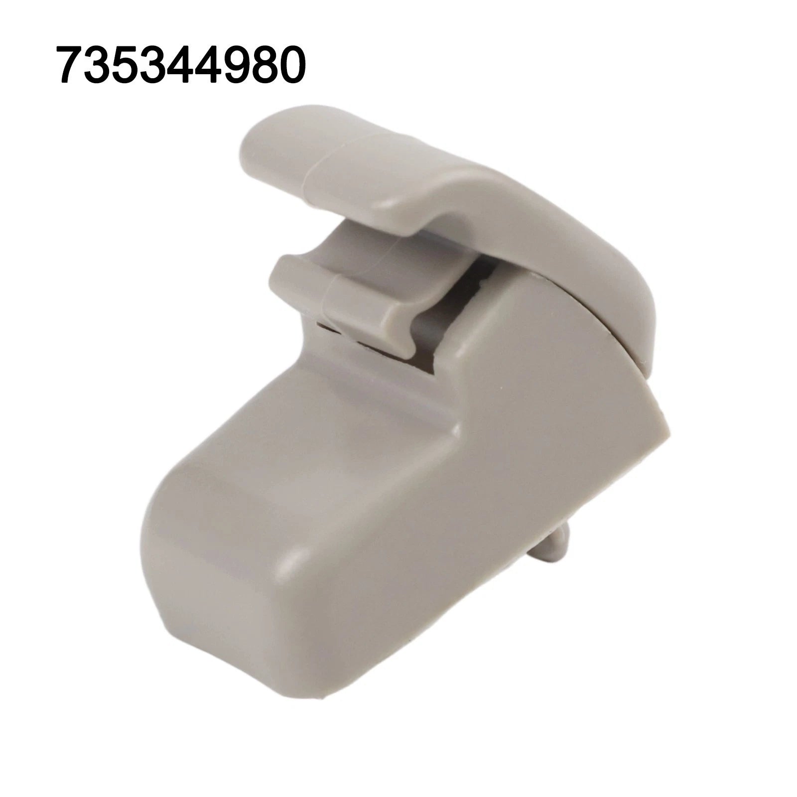 Gray Abs Sun Visor Holder For Fiat And For Alfa Romeo 147 Model