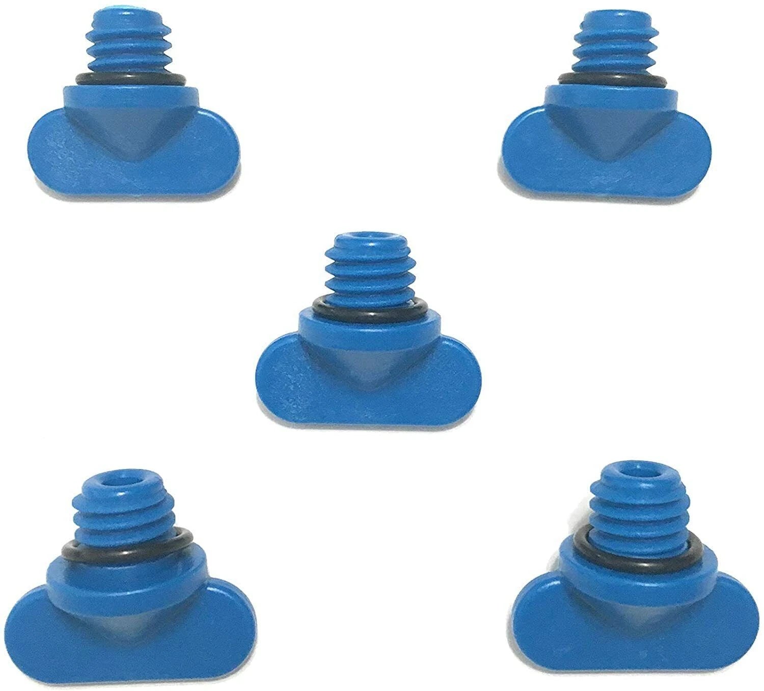 5x For Mercruiser &Amp; Manifold Block Drain Blue Plug Kit 8m2000874