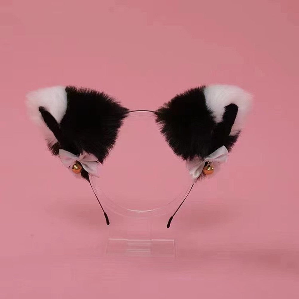 Plush Ear Headband Multicoloured Design Comfortable Fit