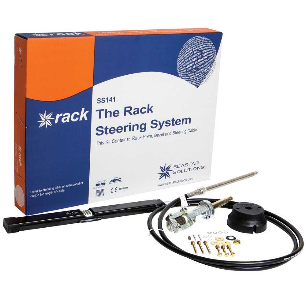 Seastar Marine Boat Steering System SS14115 Rack Pinion 15 FT Kit by Seastar