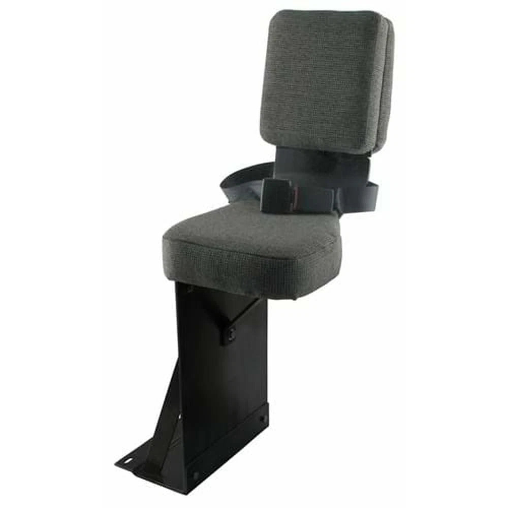 Sa8301398 Side Kick Seat, Gray Fabric Fits Case Ih