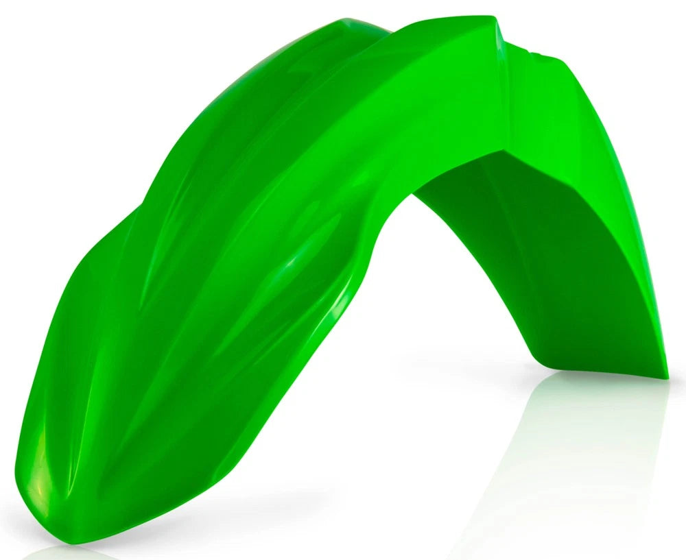 Acerbis Front Fender Fluorescent Green For Kawasaki Kx250f & Kx450f