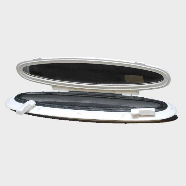 Portlight Jim Black 15 x 3 White Bronze by Jim Black