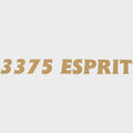 Cruisers Yachts Boat Model Decal Sticker 3375 Esprit by Cruisers Yachts