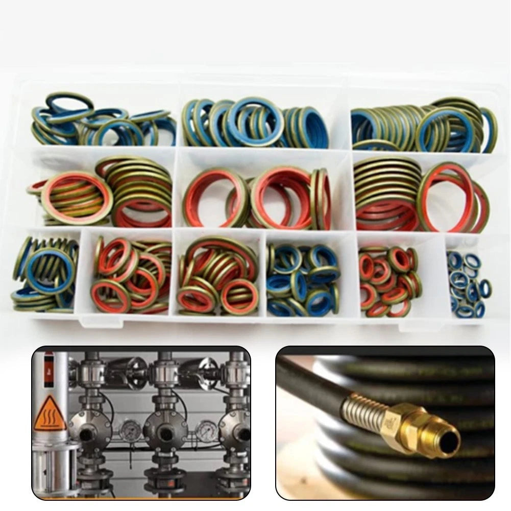 Assorted Sealing Gasket Set,rubber Combination Gasket Repair Box