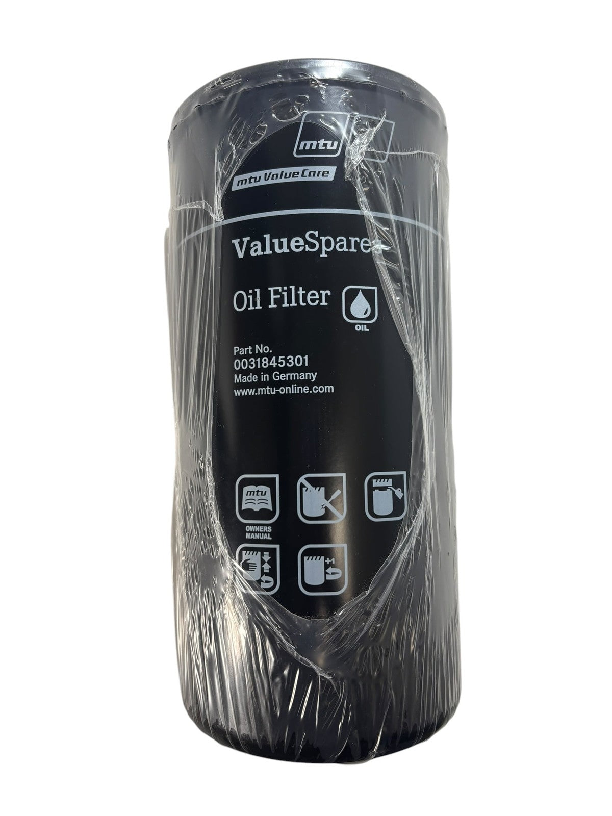 Mtu Valuecare 0031845301, Spin-on Oil Filter New