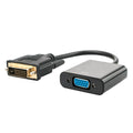 20cm Durable Dvi To Vga Cable Adapter 1080p Hd Converter For Multiple