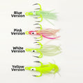 Silicone Squid Lure for Night Fishing