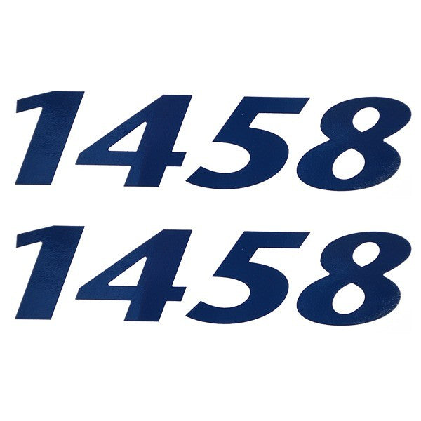 Lowe Boat Brand Decals V1458 Navy Blue 5 1/2 x 1 1/2 Inch by Lowe