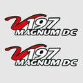 Triton Boat Decals V197 Magnum DC Stickers by Triton
