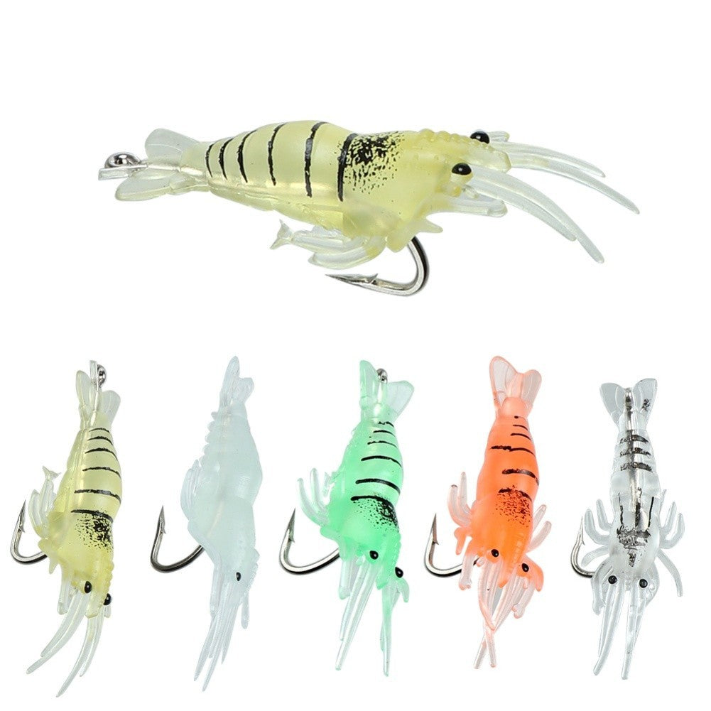 Silicone Shrimp Lure for Fishing