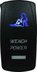 Dragonfire Racing Lighted Switch Wench Power Blue