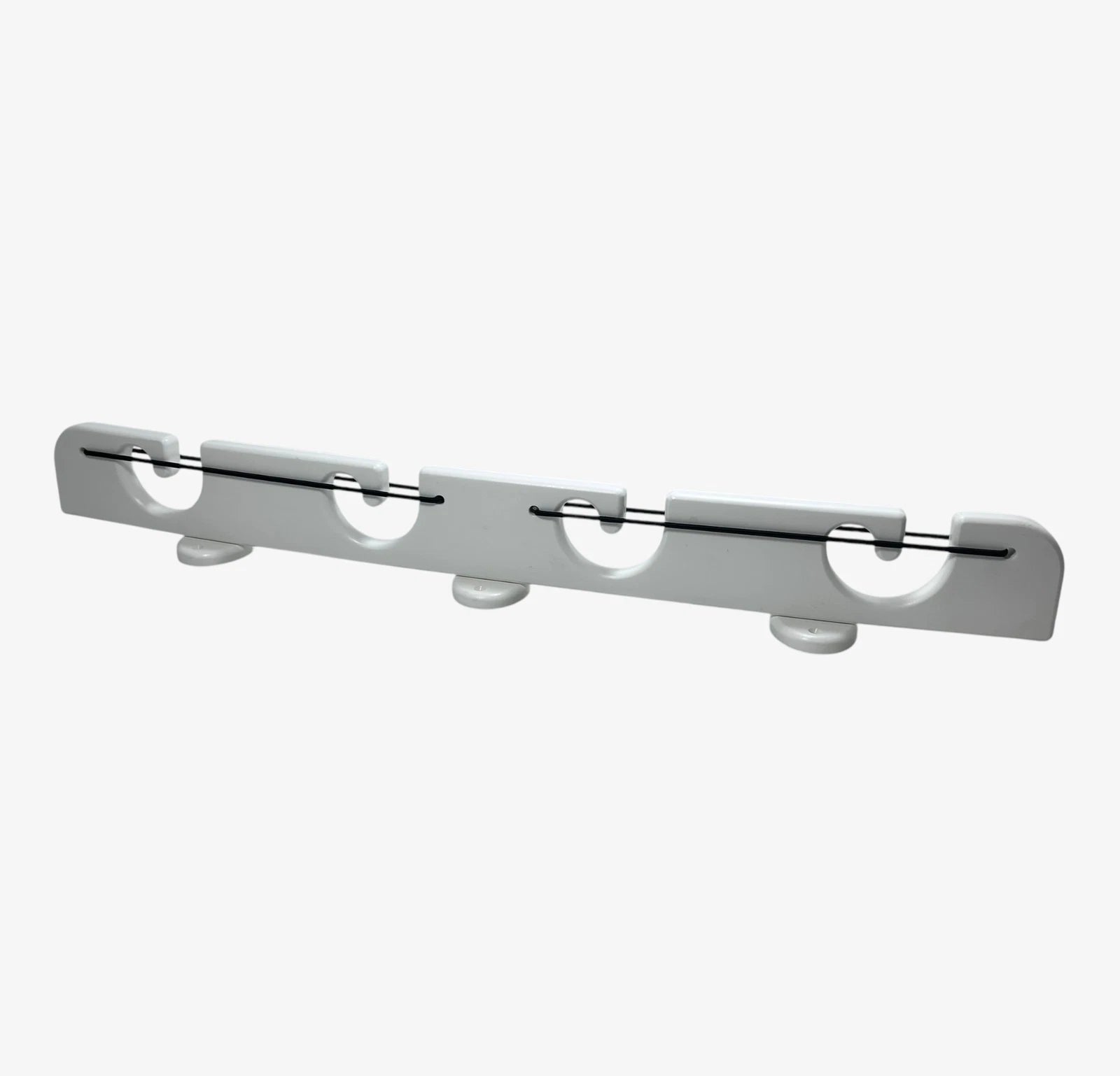 Marine Starboard Rod Storage, 4 Rod Holder / Rack,white, 32 1/2'' X