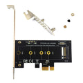 Pci-express 1x To M.2 Ngff Adapter Card Pcie 3.0 X1 To Nvme Ssd M2