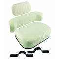 Sw159857eu Cushion Set, Cream Embossed Vinyl, Unassembled W/ Brackets