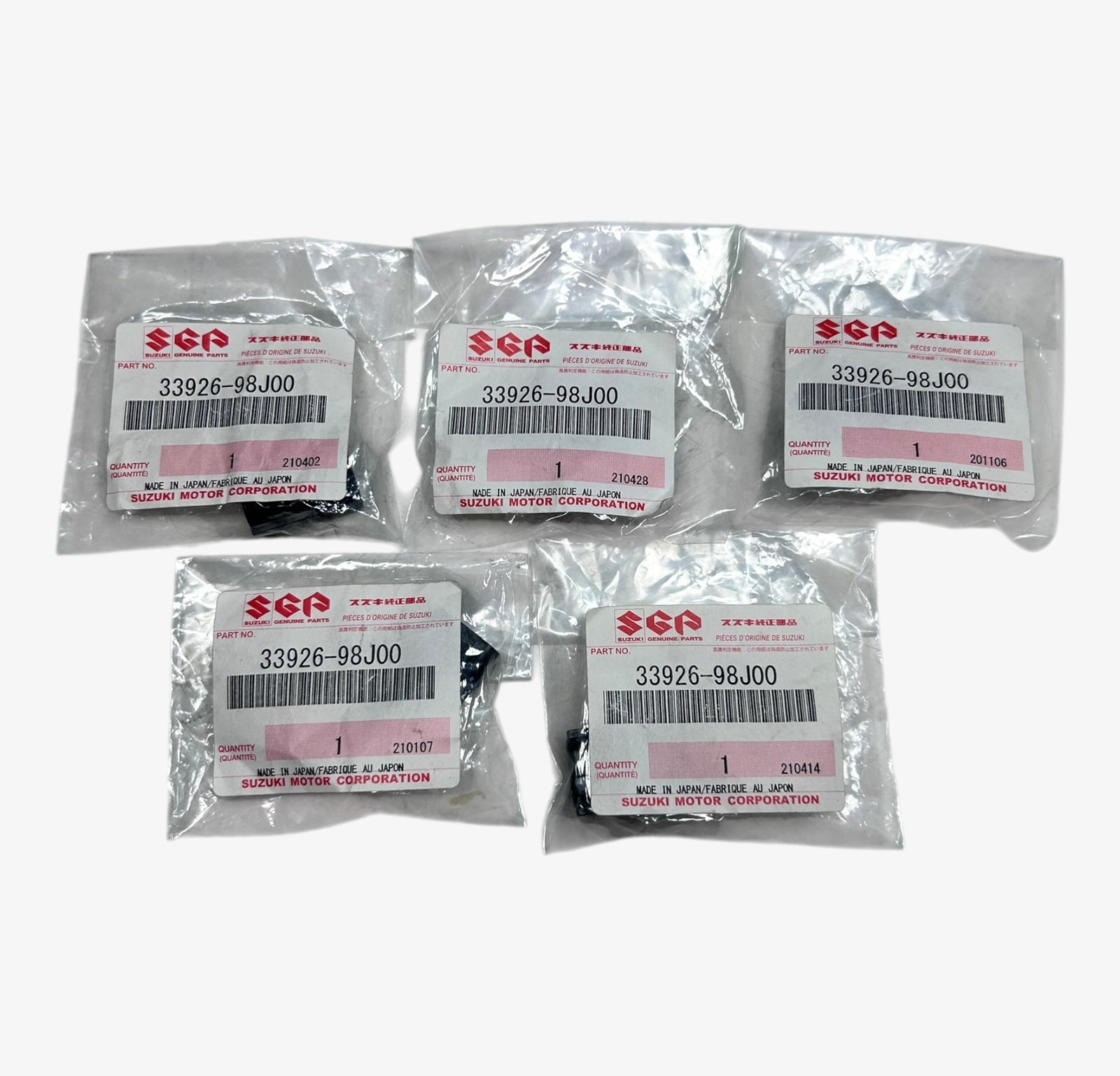 Suzuki 33926-98j00, Marine Terminal Resistor , Oem - 5 Pack