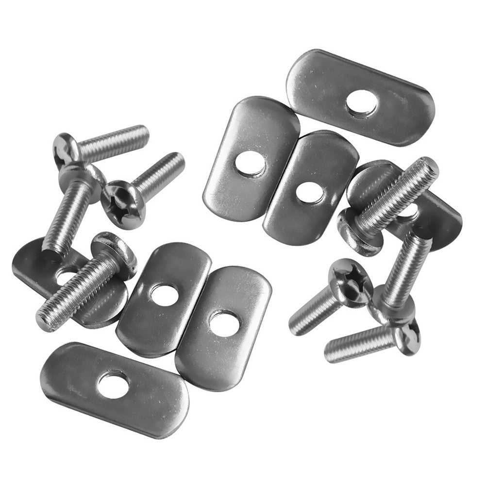 Stainless Steel Screws and Nuts for Kayak Rail Systems