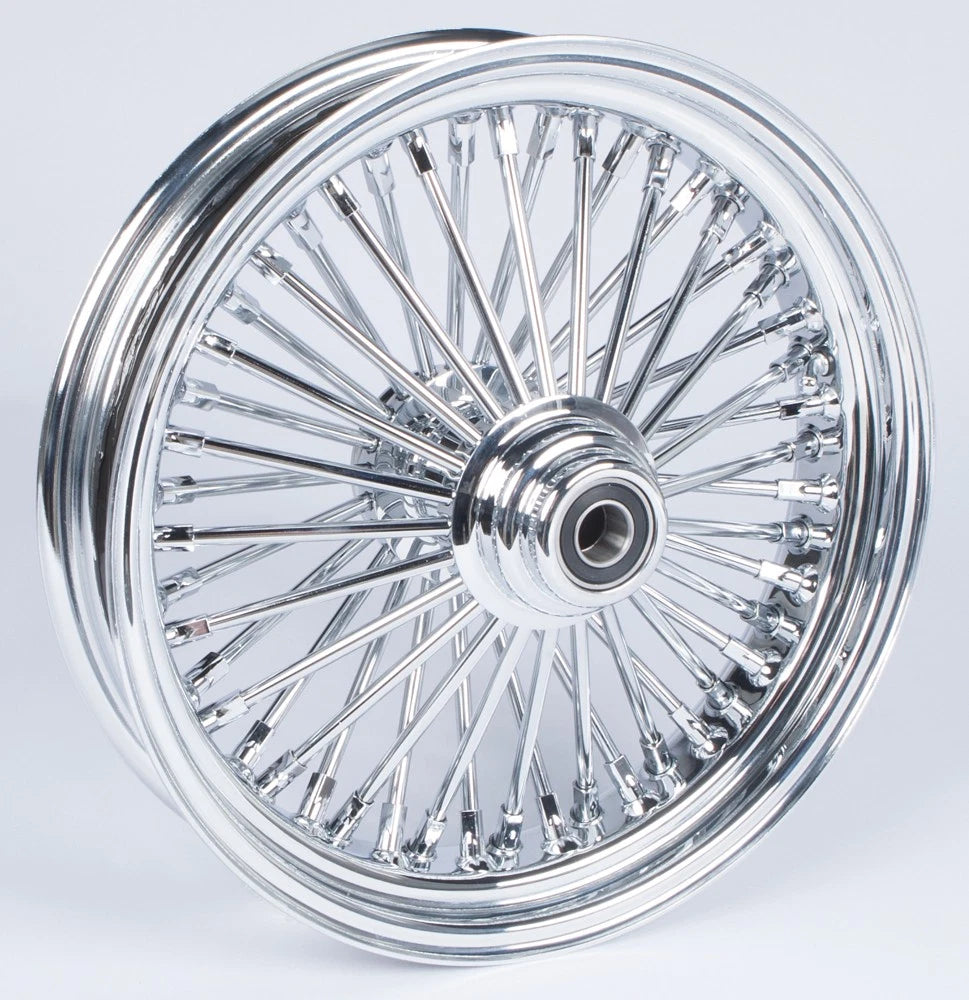 Harddrive Chrome Spoked Wheels 16x3.5 V-twin Fits 1984-2000 Harley