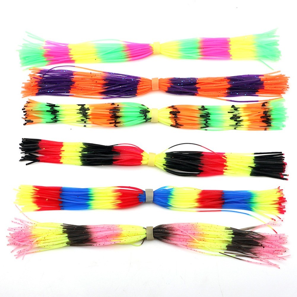 Lifelike Silicone Squid Skirts for Fishing Lures