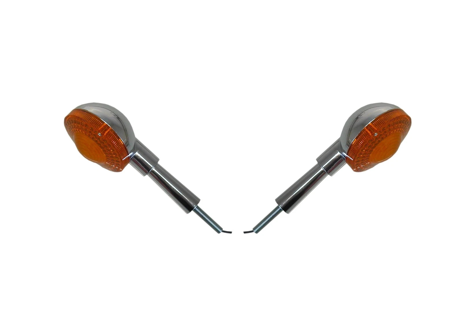 Turn Signals Complete Pair Of Front Left & Right For Yamaha Xs 750