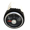 Faria Boat Temperature Gauge GBC017A Lund Marine Silver Black 2 Inch by Faria