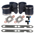 Mercruiser Gm V8 Dry Joint Exhaust Bellow Closed Cooling Kit 4 Inch