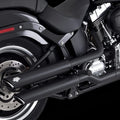 Vance & Hines Hd Softail 07-17 Fatboy Twin Slash Chrome Slip-on