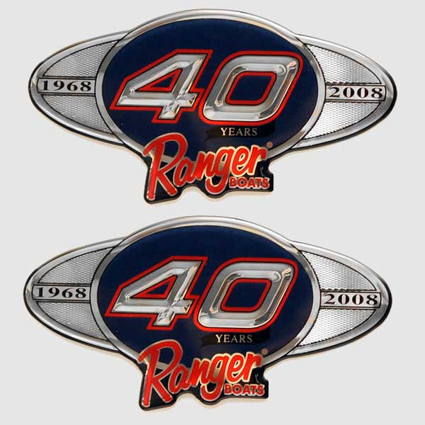Anniversary Raised Decal Ranger 7604567 by Ranger