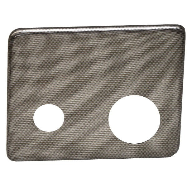 Blank Gauge Panel Hurricane SunDeck 2486 Gray by Hurricane