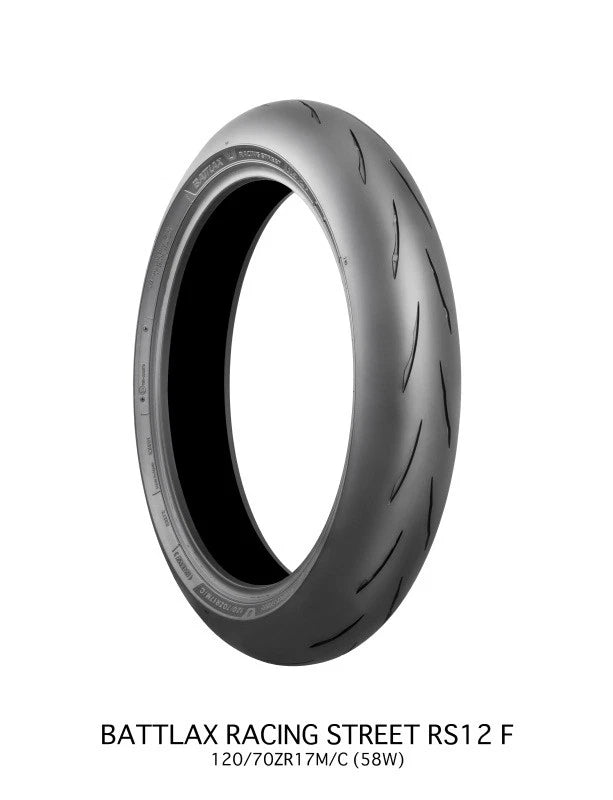 Bridgestone Battlax Racing Street Rs12f - 120/70zr17m/c 58W Tl Front