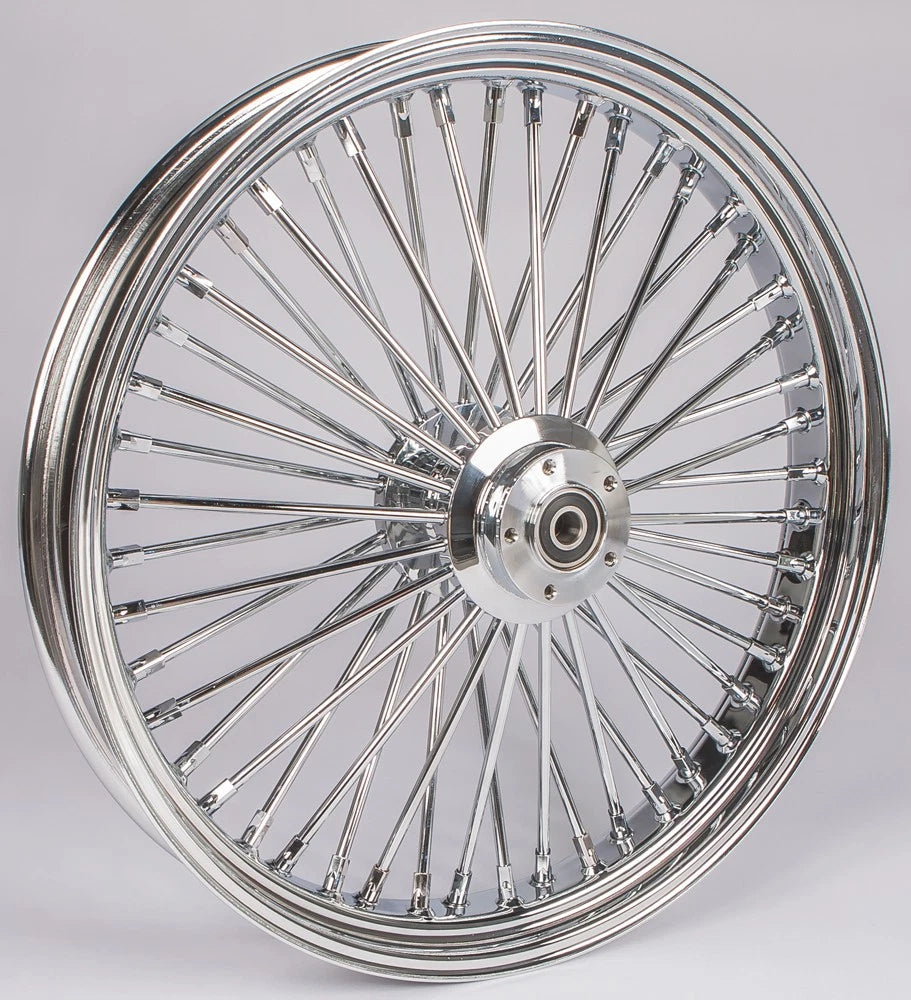 Harddrive Chrome Spoked Motorcycle Wheel 23x3.5 For V-twin 2000+