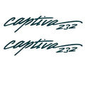 Rinker Boat Brand Decal VS810402-10-GR 232 Captiva by Rinker