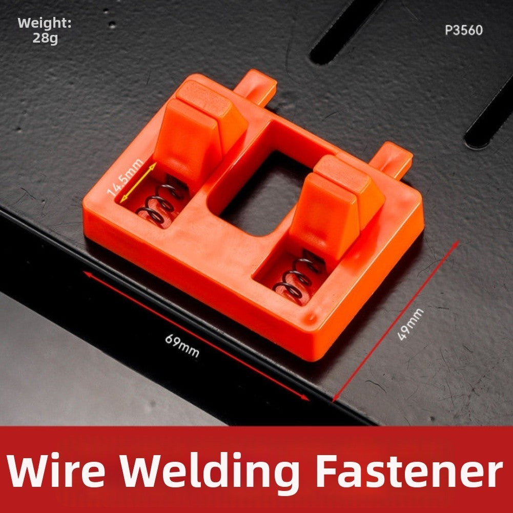 Dual Spring Wire Holder for DIY Welding