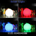 Solar Powered Colorful Led Light Floating Fountain Pond Garden Pool