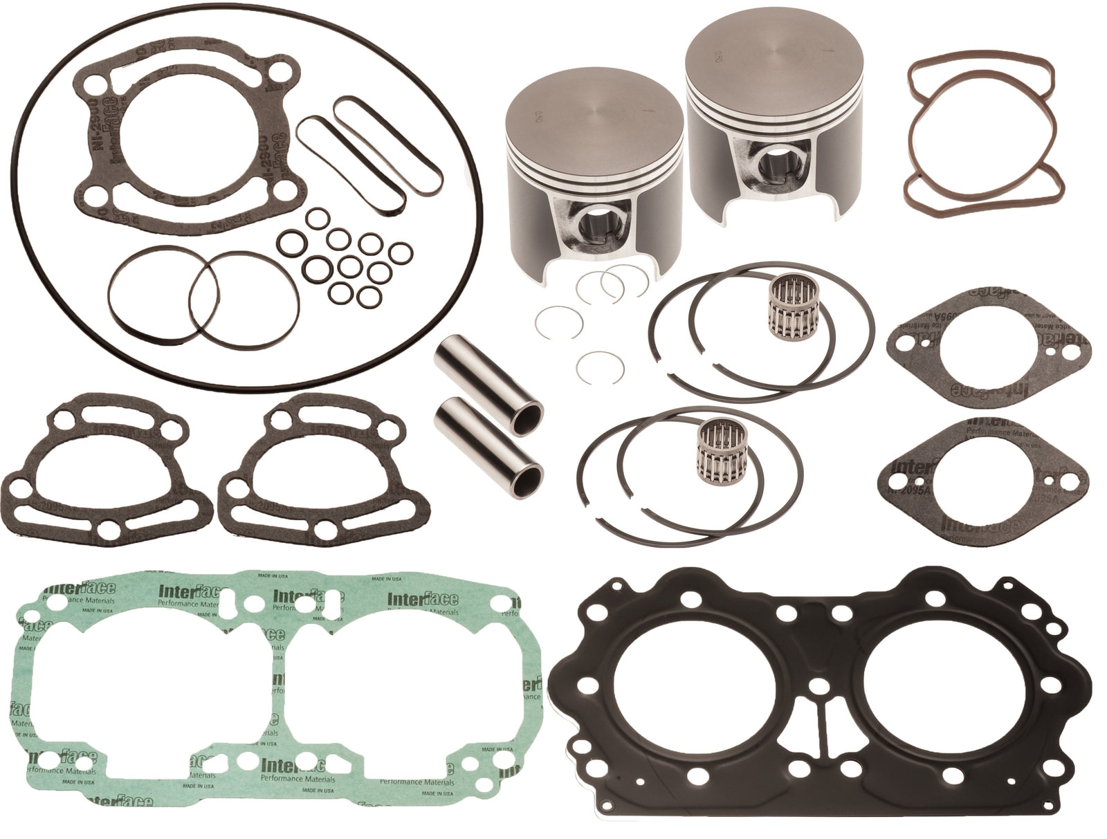 Top End Rebuild Piston Gasket Kit for SeaDoo 951 Carb RX XP GSX GTX by Sea-Doo