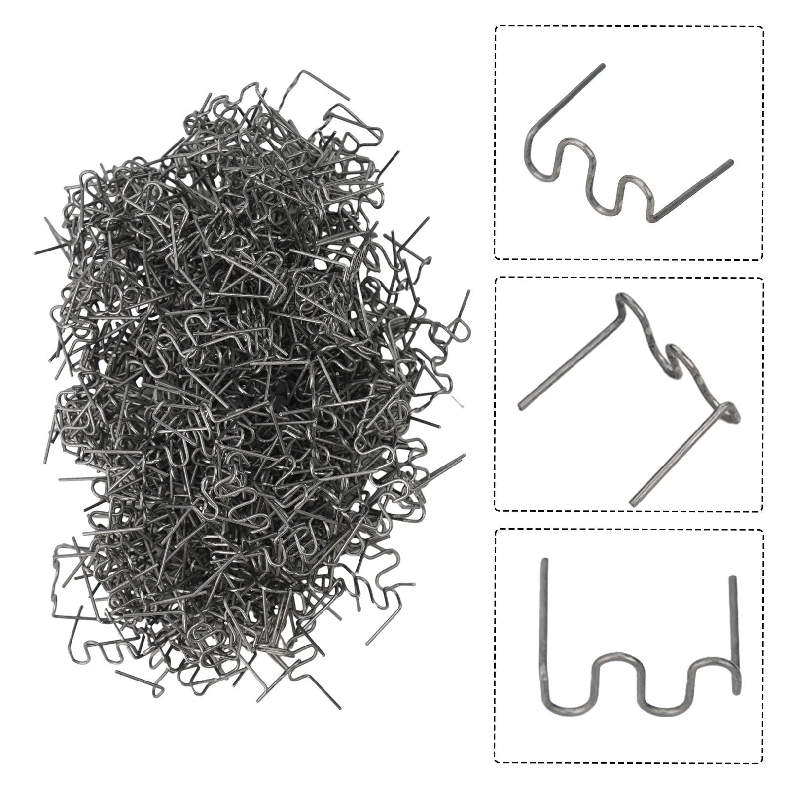 0.8mm Pre-cut Staple 500pcs Stainless Steel Good Effect High Precision