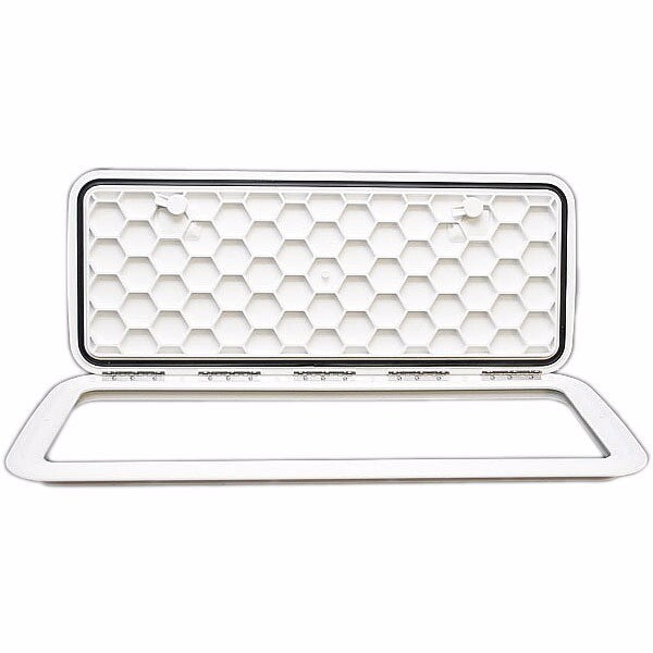 Jim Black Boat Deck Hatch Door 13 x 30 Inch Polar White by Jim Black