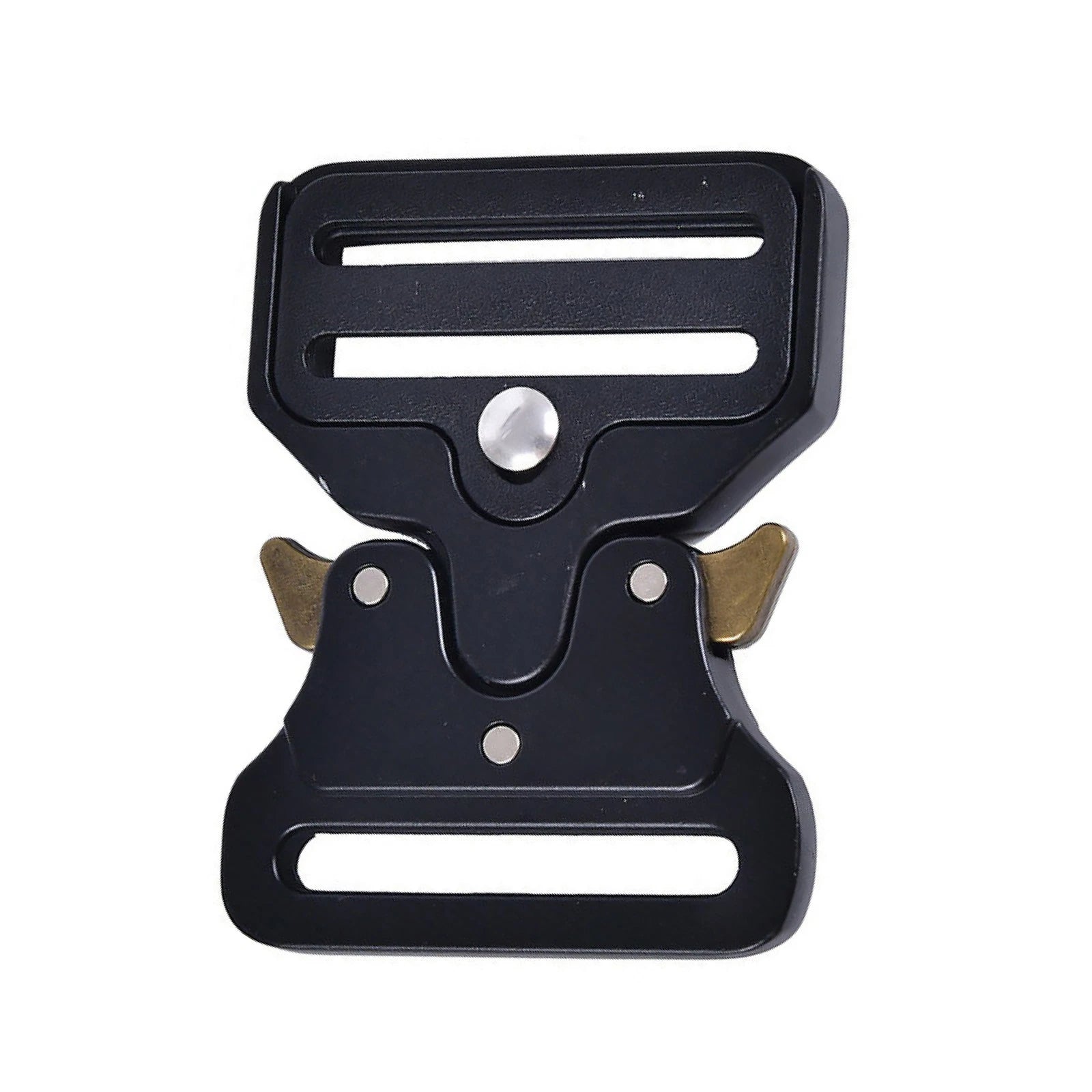 Metal Bag Backpack Strap Webbing Belt Quick Side Release Buckle Clip