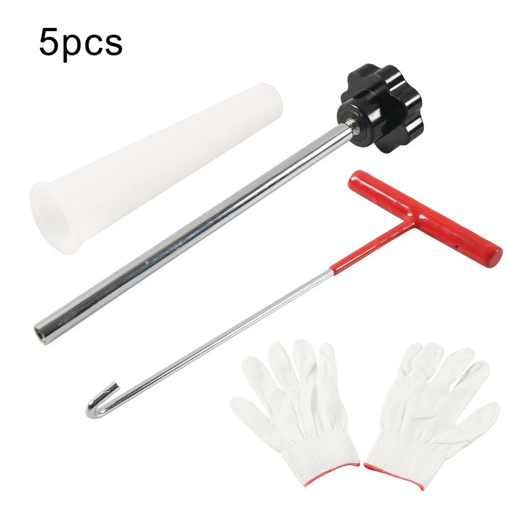 Efficient Valve Installation Tool Set For Quick Tire Repairs And