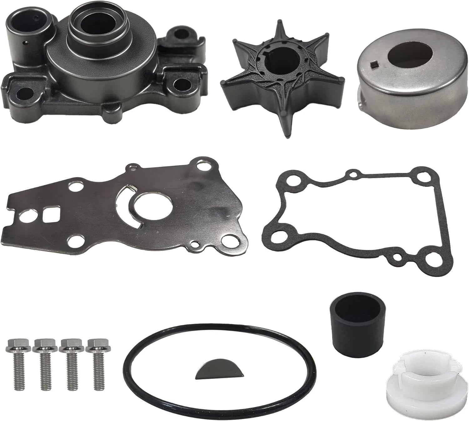 Water Pump Impeller Housing Kit For Yamaha Outboard 25/30/40 Hp