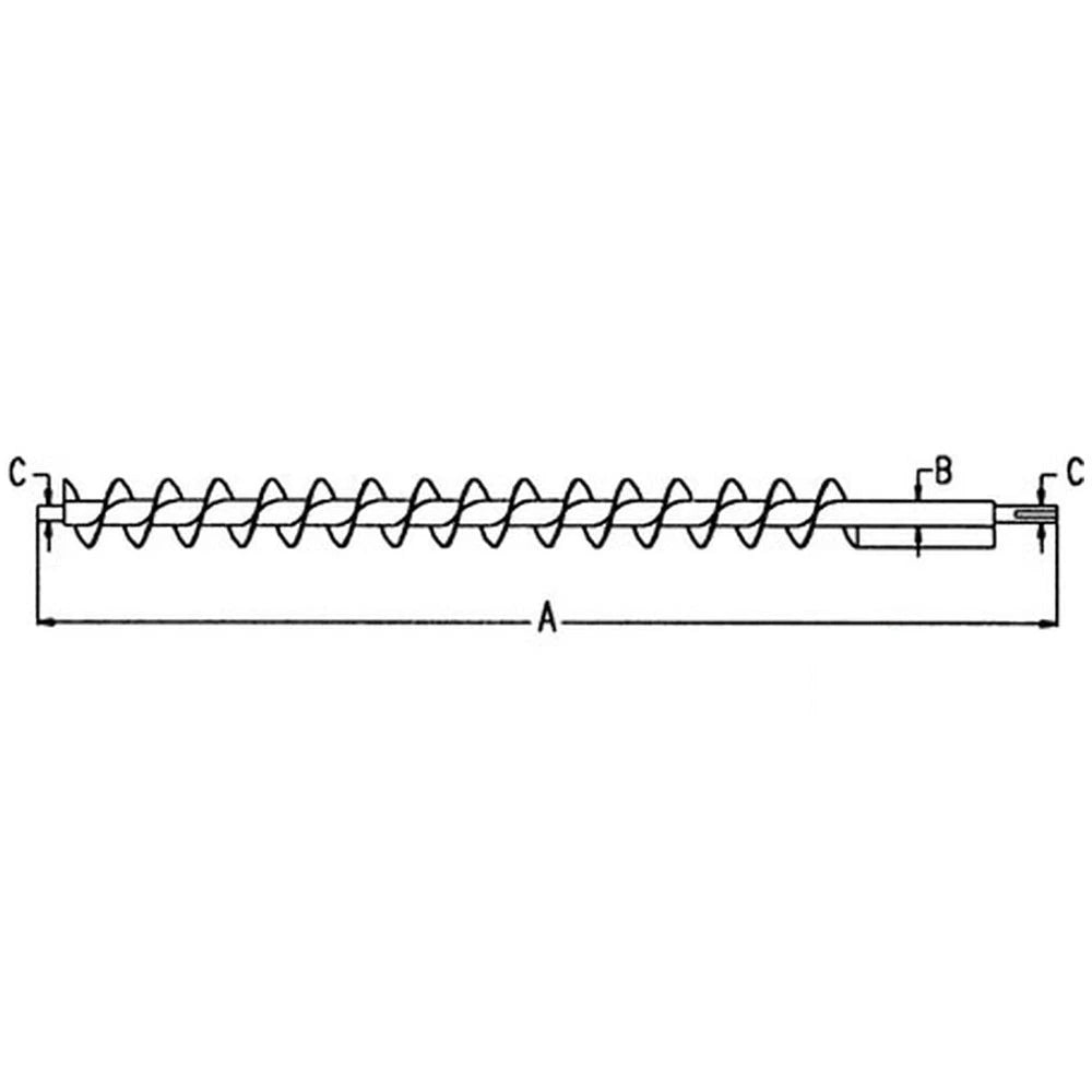Ah114715 Auger Tank Rear Cross