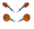 Winkers Complete Set Of 4 Front & Rear For Yamaha Xs 250 & Rear For