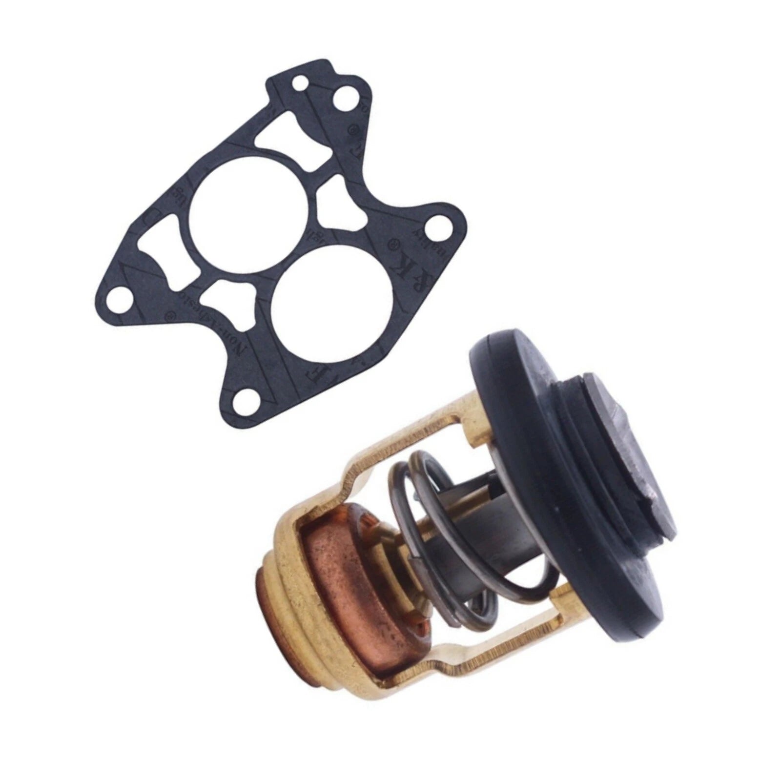 New Thermostat W/housing Gasket 6e5-12411-10 688-12414-a0 For Yamaha