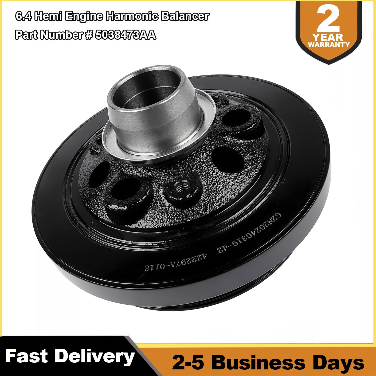Engine Harmonic Balancer Chrysler 6.4L by Chrysler