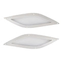 Engine Vent Covers Tracker Stainless Steel by Tracker