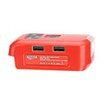 Usb+DC+LED Light Power Source Adapter For Craftsman V20 20V Li-ion